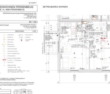 Betreubares Wohnen: 2-Zimmerwohnung im 1.OG mit Balkon - Foto 2