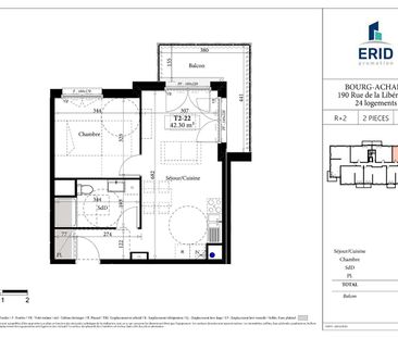 Location Appartement 2 pièces 42m² BOURG ACHARD 27310 - Photo 2