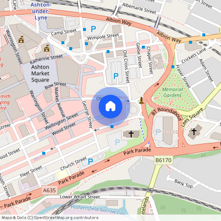 Stamford Arcade, Ashton-Under-Lyne, Greater Manchester, OL6