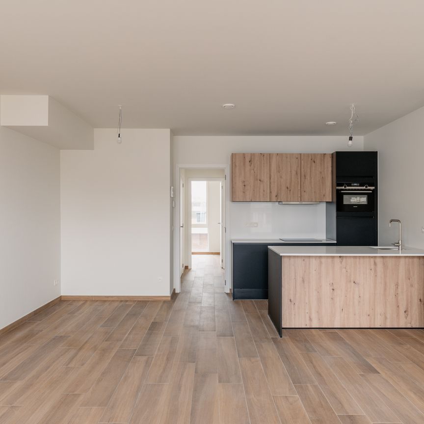Fris en proper appartement* met skywalk terras van ontwerpbureau Stramien cv in woonproject De Wastuin - Foto 1