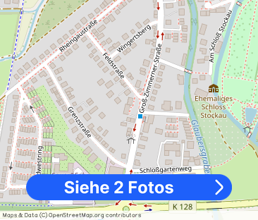 Erdgeschosswohnung mit Balkon in Dieburg - Foto 1