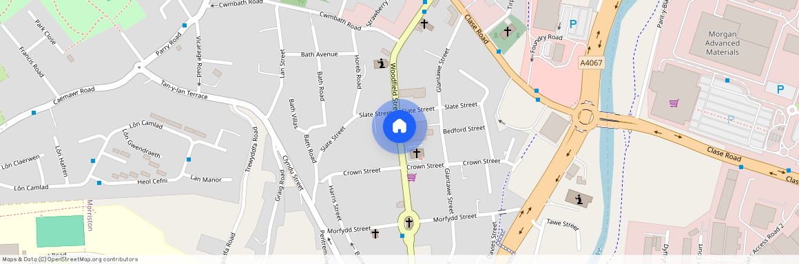 88-89, Flat 9, Woodfield Street, Morriston, Swansea, West Glamorgan, SA6 8BA