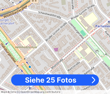 Schöne 1-Zimmer-Wohnung mit Küche in zentraler Lage in Frankfurt-Bo... - Foto 1