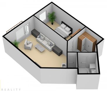 Pronájem bytu 2+kk 57 m², Na Neklance 3232, Praha - Photo 3