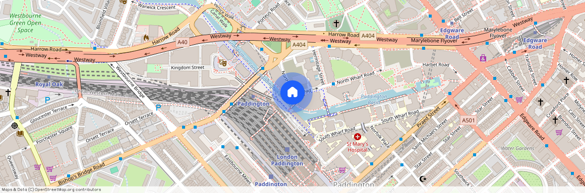 Canalside Walk Paddington W2