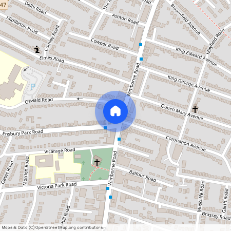 Bedroom Flat In Moordown, BH9