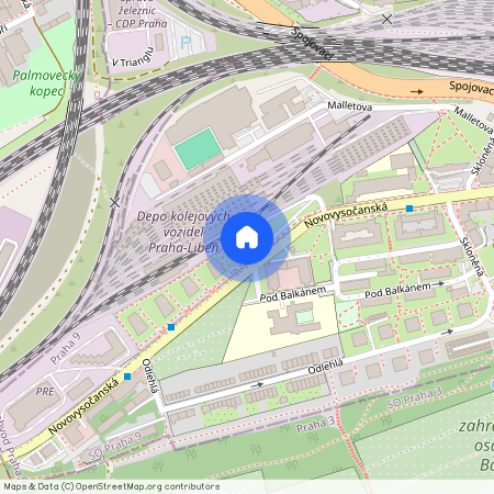 Novovysočanská 2509/3f, Praha