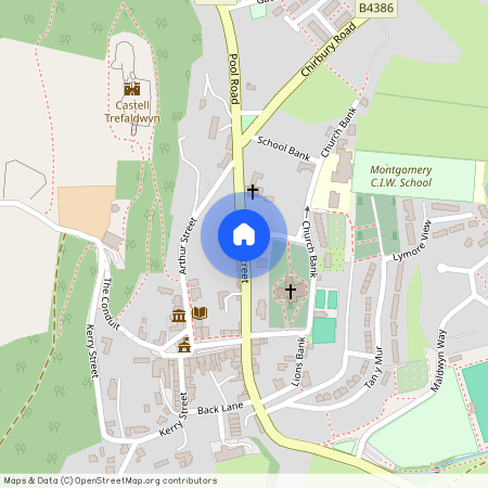 Victoria Buildings, Princes Street, Montgomery, Powys, SY15