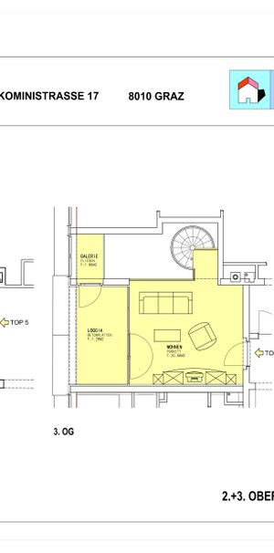 Jakoministraße 17/5 - 2 Zimmer Maisonette mit einer Loggia - Foto 1