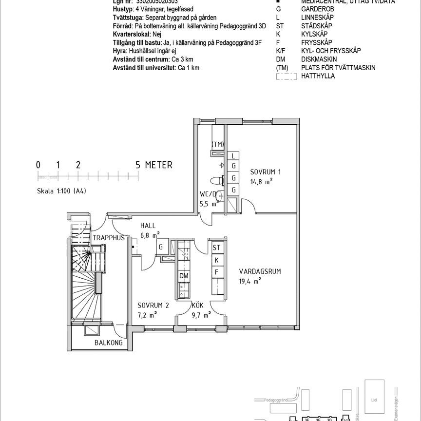 Pedagoggränd 3 B - Foto 2