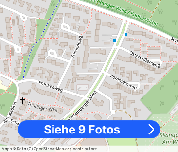 Modernisierte 3-Zimmer Wohnung mit Balkon in Bielefeld Sennestadt! - Foto 1