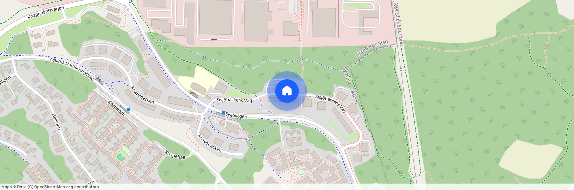 Sisjöbäckens Väg, Askim