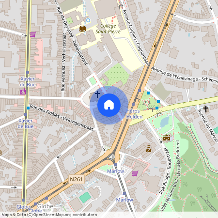 Parvis St-Pierre, 15 1180 - Uccle