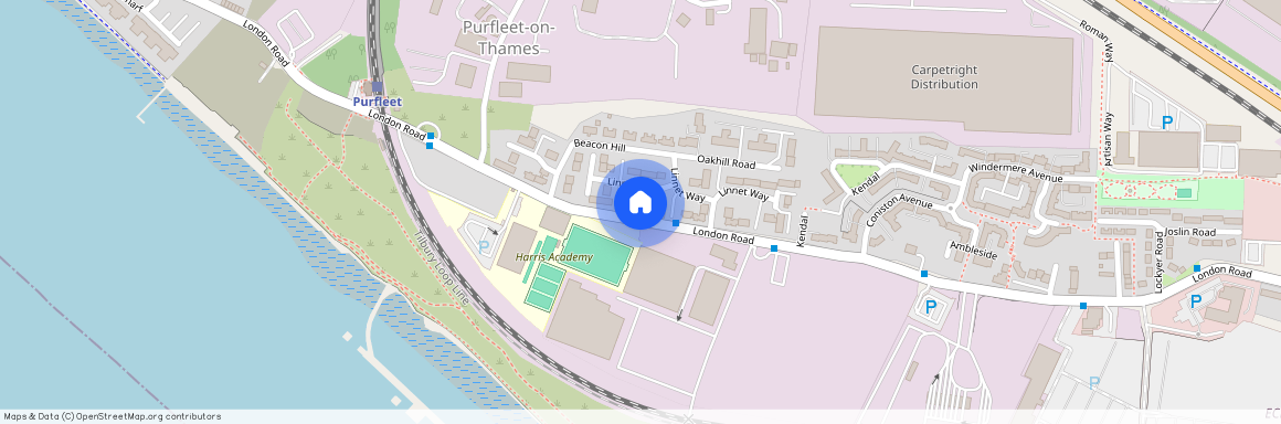 Riverview Flats London Road Purfleet, Purfleet-On-Thames