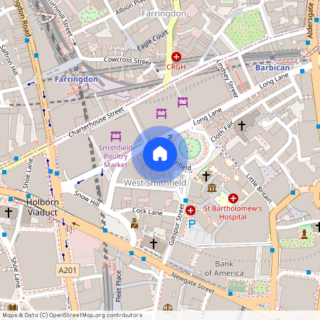 Bartholomew Close, Farringdon, Barbican, London, EC1A