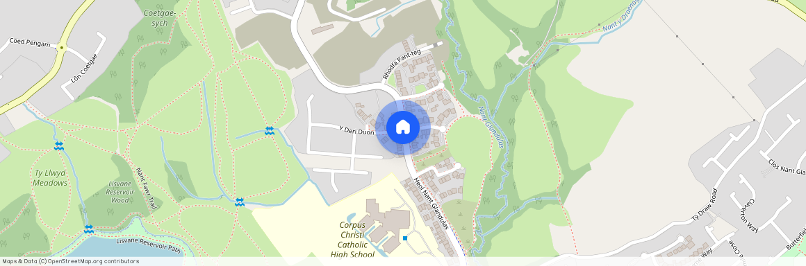 Heol Nant Glandulas, Lisvane, Cardiff, CF14