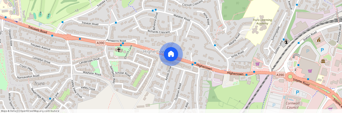 Highertown, Truro, TR1