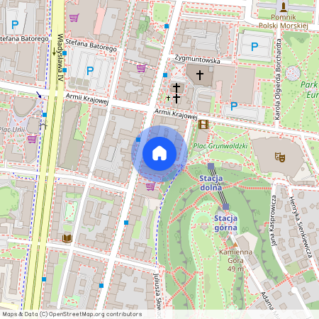 ul. Józefa Wybickiego, Śródmieście, Gdynia, pomorskie