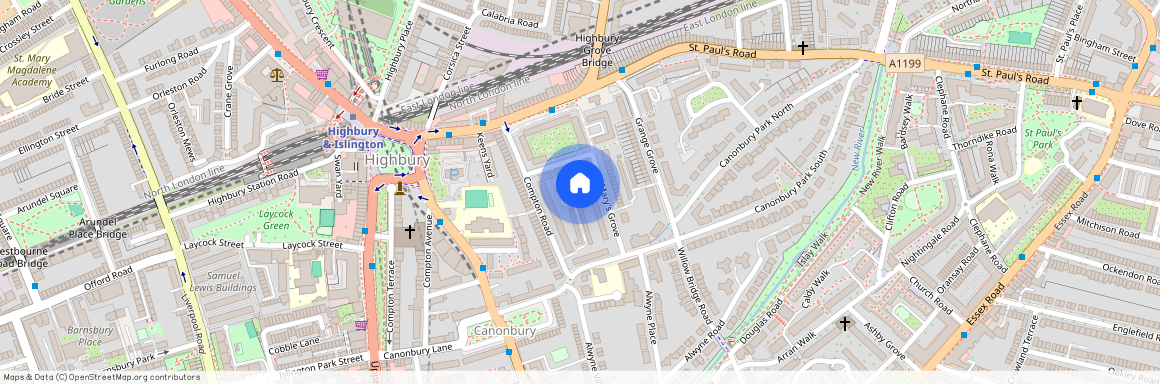 Hopping Lane, Canonbury, Islington, London