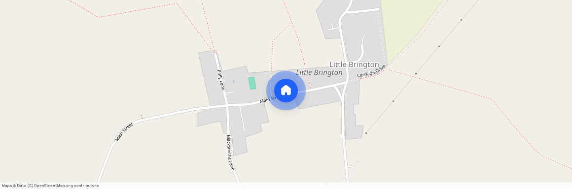 Main Street, Little Brington, Northampton, Northamptonshire, NN7