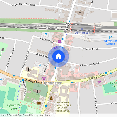 Station Road, Upminster, Essex, RM14