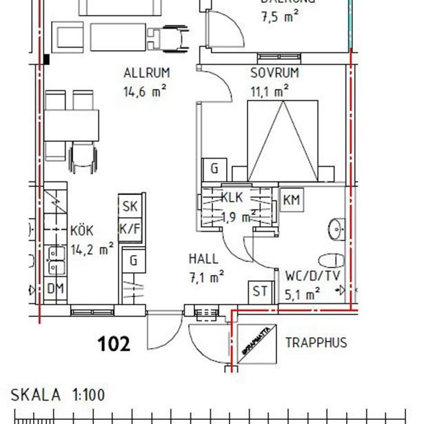 N Kustvägen 39 B - Foto 1