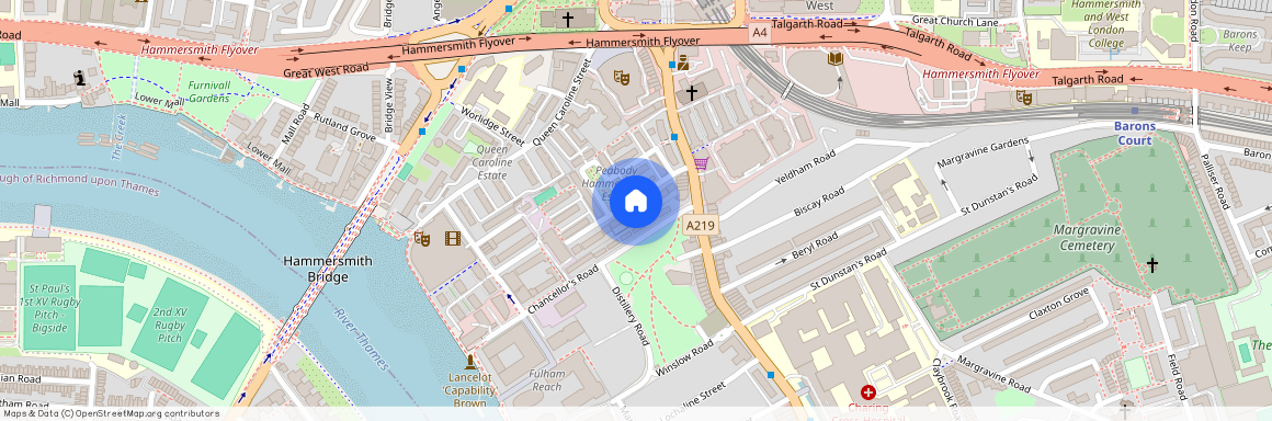 West Kensington Court, Barons Court, London, W6