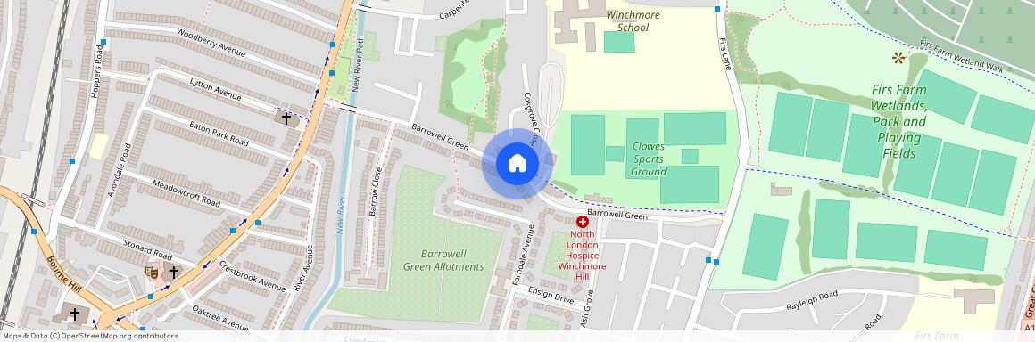 Barrowell Green, Winchmore Hill, N21