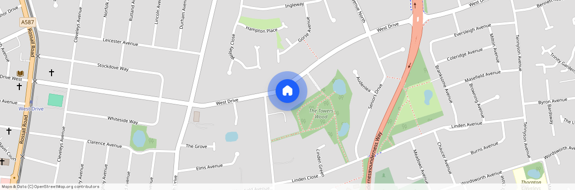 The Towers Apartments, 90 West Drive, Thornton-Cleveleys