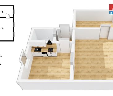 Pronájem bytu 2+1 50 m², Spojenců 269, Úpice - Photo 6