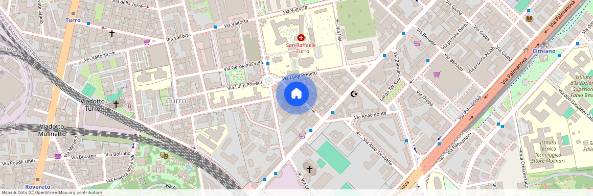 Via Terenzio Mamiani, 7/C, Milano, Lombardy 20127