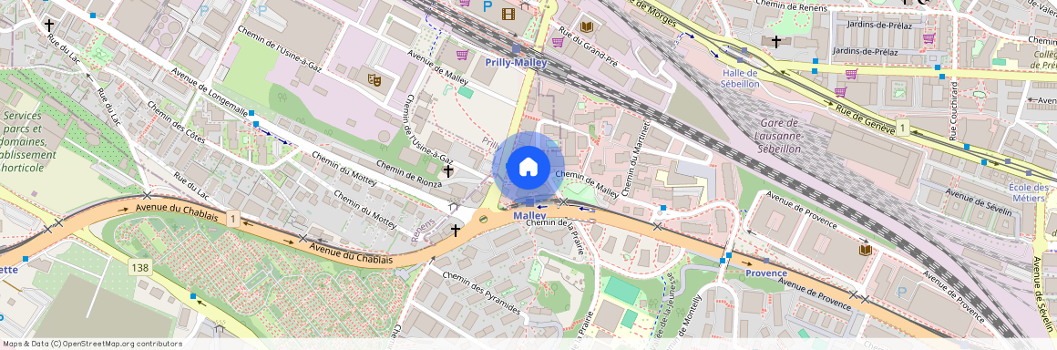 Av. du Chablais 43, Prilly