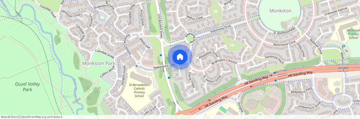 Tewkesbury Lane, Monkston, Milton Keynes, MK10