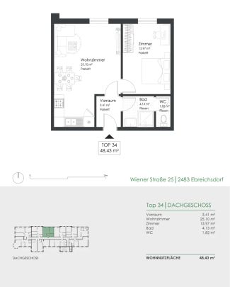 Sonnige, helle 2 Zimmer Wohnung, Nahe Zentrum und Bahnhof- in nur 16 min. mit der S-Bahn zur U6 Meidling - Photo 1
