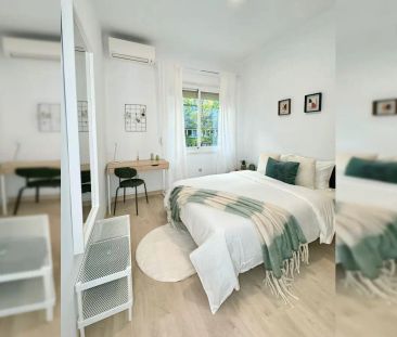 Amazing room for rent in 5-bedroom apartment in Madrid - Foto 5