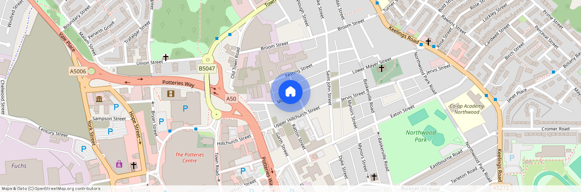 Mayer Street, Stoke-on-Trent, Staffordshire, ST1