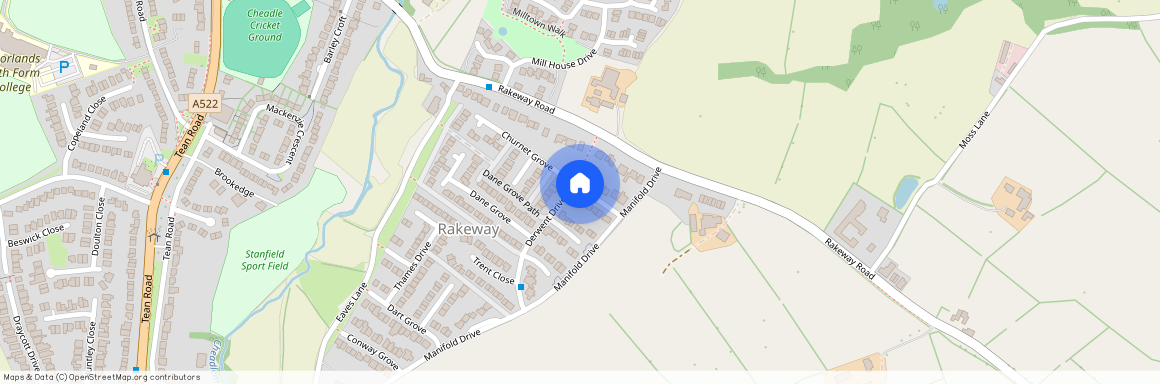 Derwent Drive, Cheadle, Stoke-On-Trent ST10 1QN