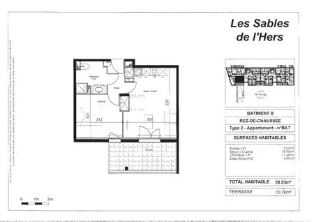 Location Appartement 2 pièces 38m² LAUNAGUET 31140 - Photo 5