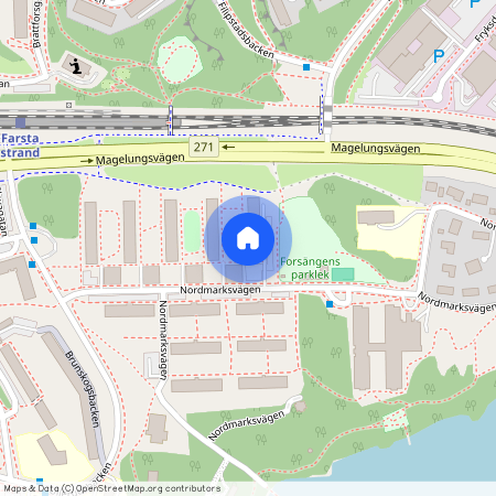 Nordmarksvägen 25, Farsta Strand