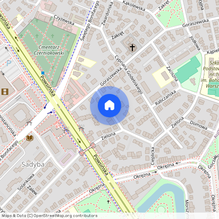 Warszawa Mokotów Sadyba, Aleksandra Waszkowskiego