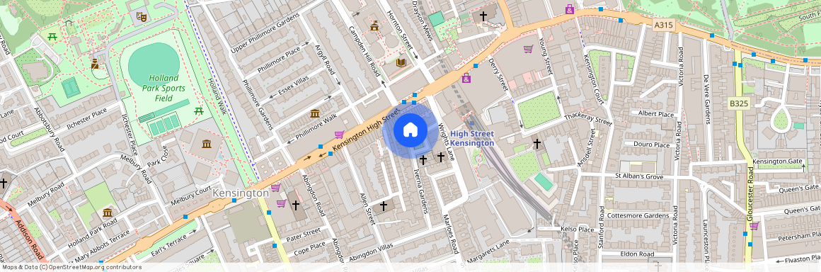 Iverna Court, Kensington, W8