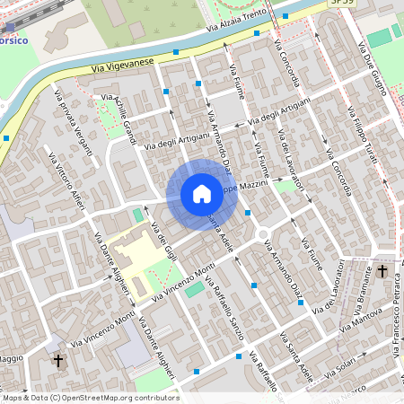 Via SantAdele, Corsico, Lombardy 20094