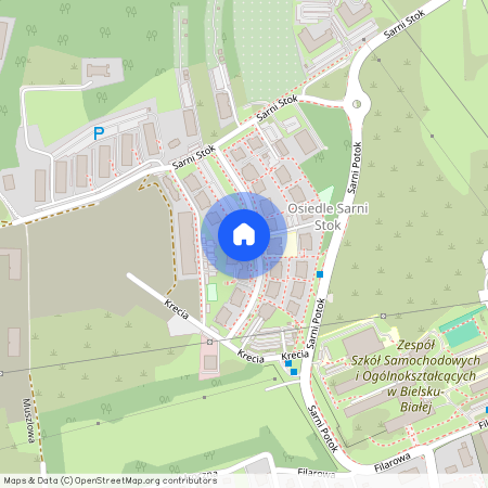 ul. Kozia, Stare Bielsko, Bielsko-Biała, śląskie