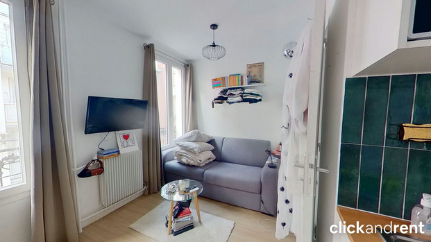 Charmant studio meublé au 3ᵉ étage – Paris 14ᵉ - Photo 1