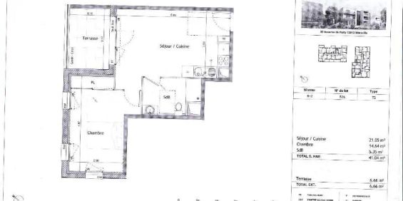 Appartement à louer 2 pièces 41.04m² - Photo 3