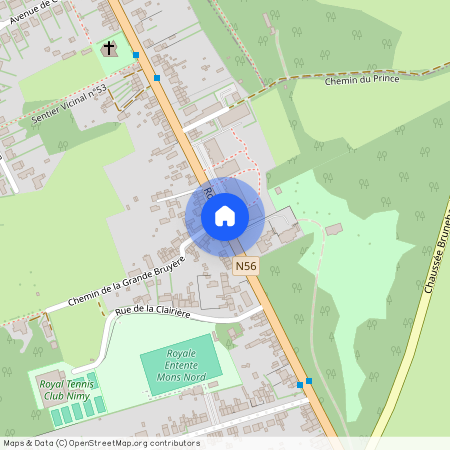 Route d'Ath, 318, 7020, Nimy (Mons)