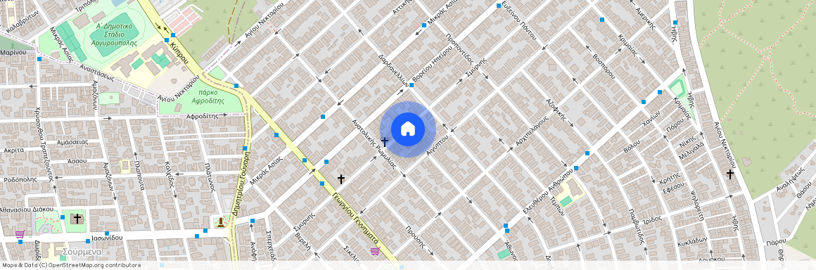 Σμύρνης 60, 165 62, Γλυφάδα (165 62), Τερψιθέα (Γλυφάδα)