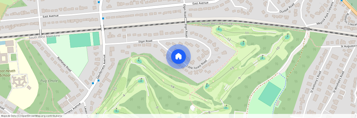 Little Forest Road, Talbot Woods, Bournemouth, Dorset, BH4