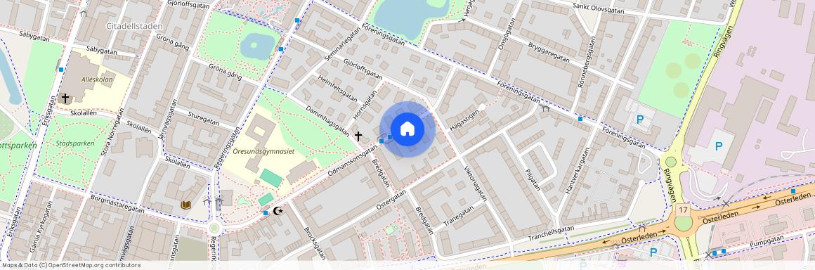 Landskrona, Skåne, Ödmanssonsgatan 36 A