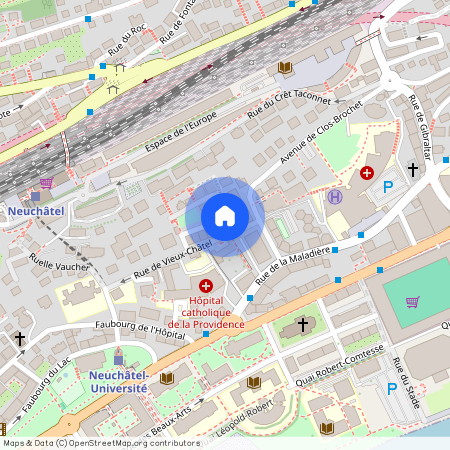 2000, Neuchâtel, Rue De Vieux-Châtel, 21